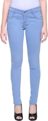 TYFFYN Slim Women Light Blue Jeans