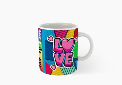 Kinoki Gift for valentine ceramic coffee Ceramic Coffee Mug(300 ml)