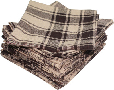 OASIS PRNA-OH-12004 Brown Cloth Napkins(12 Sheets)