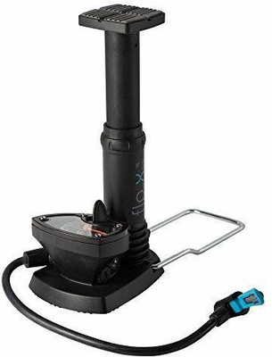 HARIKRUPA MALL Bicycle Foot Pumps with Pressure Gauge Ball, Balloon, Bicycle Bicycle, Motorcycle Pump(Black)