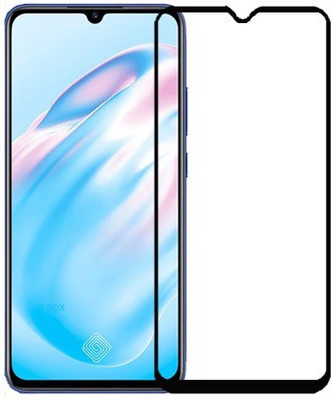 Q Box Edge To Edge Tempered Glass for Vivo v17(Pack of 1)