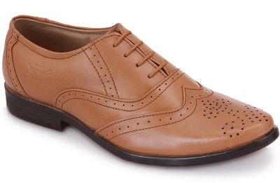 PILLAA FABY504 Leather Oxford Oxford For Men(Tan)