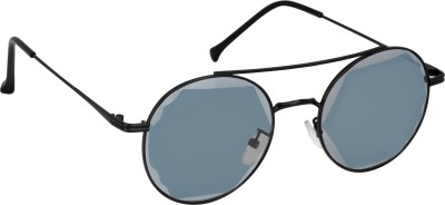 elegante Round Sunglasses(For Men, Grey)