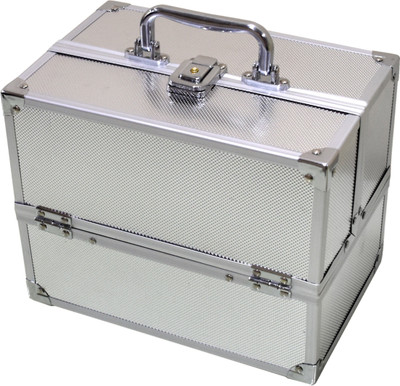 Pride STAR Coral to store cosmetics Vanity Box(Silver)
