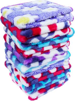 Space Fly Microfiber 300 GSM Face Towel(Pack of 10)