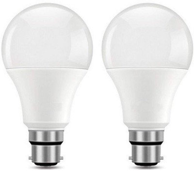 Creative Tech 9 W Standard B22 LED Bulb(White, Pack of 2)