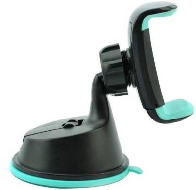 SG Retails Hub Car Mobile Holder for Dashboard, AC Vent(Black, Green)