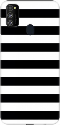 COBIERTAS Back Cover for Samsung Galaxy M30s(Black, White)