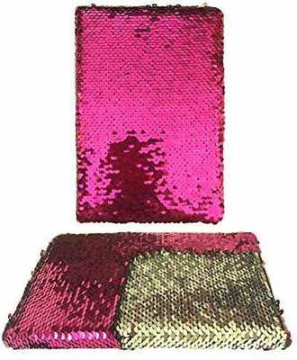 KIDDIKART Reversible Sequence Diary Regular Diary Ruled 100 Pages(Purple, Gold)