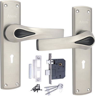 ATOM Zinc Alloy Matte Handlesets(Silver, Black)