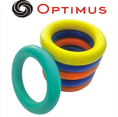 Optimus ® 6 Tennikoit Ring Tennicoit Ring Tenniquoit Ring Tennis Ring Rubber Ring - Plain Rubber Tennikoit Ring(Pack of 6)