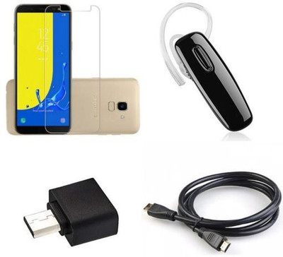 MudShi Screen Protector Accessory Combo for SAMSUNG GALAXY J6(Multicolor)