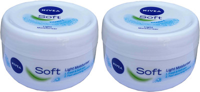 NIVEA Soft Moisturizing Cream 2 Units of 100ml each(200 ml)