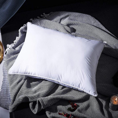 Angel Mommy Light Fluffy Polyester Fibre Solid Sleeping Pillow Pack of 1(White)