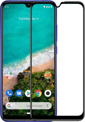 UbrosNetwork Edge To Edge Tempered Glass for Xiaomi MiA3(Pack of 1)