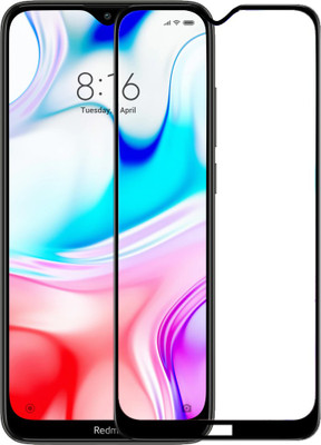 UbrosNetwork Edge To Edge Tempered Glass for Redmi 8(Pack of 1)