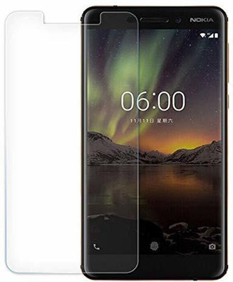 DSCASE Tempered Glass Guard for Nokia 3.1 Plus(Pack of 1)