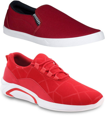 Chevit Combo Pack of 2 Sneakers, Sneakers For Men(Multicolor)