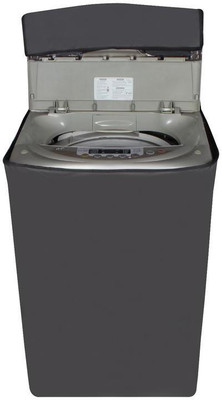 KingMatters Top Loading Washing Machine  Cover(Width: 87 cm, Grey)