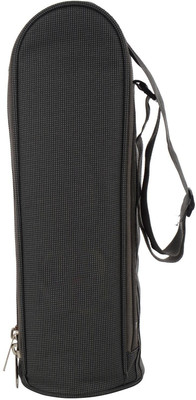 Sanchi Creation Elite Polyester Round Zipper Insulated Bottle Cover (Black, 1 L)(Black)
