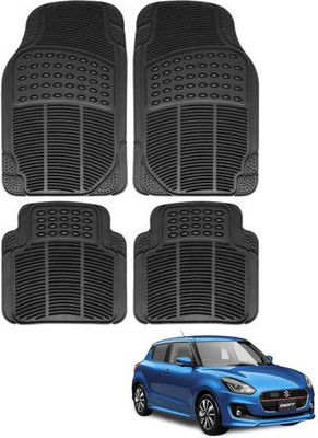 autokaar PVC Standard Mat For  Maruti Suzuki New Swift(Black)