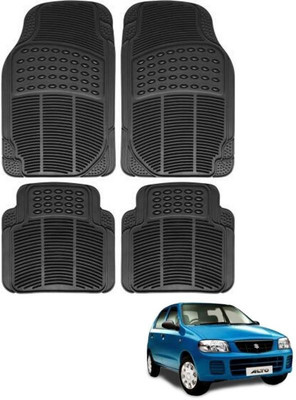 autokaar PVC Standard Mat For  Maruti Suzuki Alto(Black)