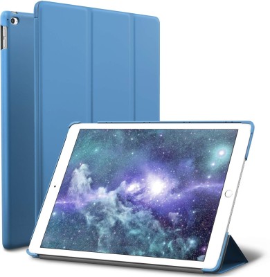 Caseelo Flip Cover for Apple iPad 9.7 Inch(Blue, Shock Proof, Silicon, Pack of: 1)