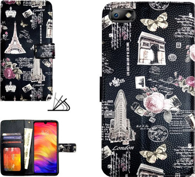 MYSHANZ Flip Cover for Micromax Bharat 5(Multicolor)