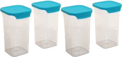 KUBER INDUSTRIES Plastic Utility Box  - 1000 ml(Pack of 4, Blue)