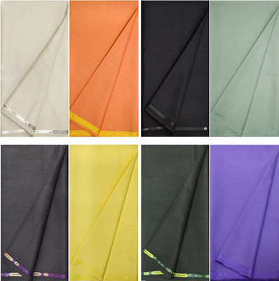 KUNDAN SULZ GWALIOR Polycotton Self Design Shirt & Trouser Fabric