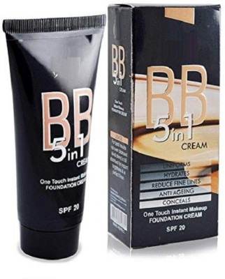 MYEONG 5 IN 1 BB BLEMISH REMOVER SPF FORMULATED CREAM FOUNDATION Foundation(LIGHT IVORY, 60 g)