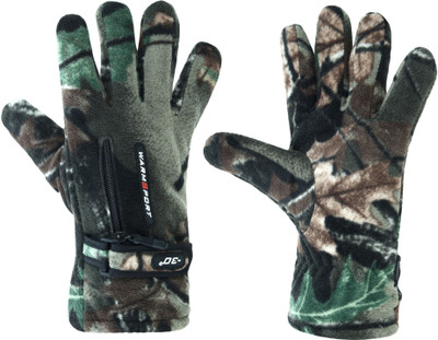 ZACHARIAS Printed, Geometric Print Winter Men Gloves