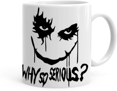 Kesri Gifts Why So Serious Theme(kg-jan-11287P) Ceramic Coffee Mug(325 ml)