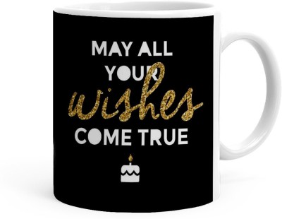 Kesri Gifts May All Your Wishes Come True Theme(kg-jan-11341P) Ceramic Coffee Mug(325 ml)