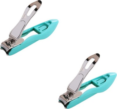 Angel Infinite Stylish Nail Cutter For Men And Women, Professionally And Home Use, Nail Clipper For Babies (Green, Pack Of 2)