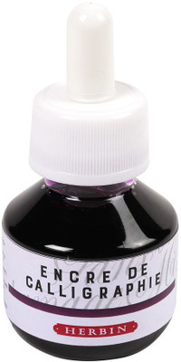 Herbin Calligraphy Violet - 50ML 11470T Ink Bottle(Ink Color - Violet)