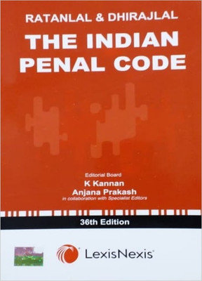 Ratanlal & Dhirajlal The Indian Penal Code - English 2020 Edition(Paperback, K. Kannan, A. Prakash)