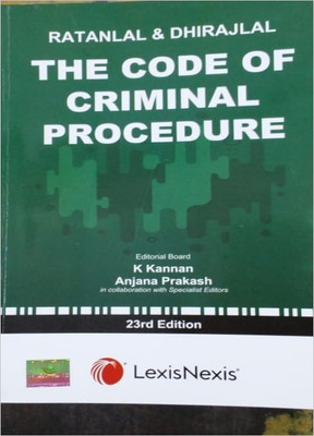 Ratanlal & Dhirajlal The Code Of Criminal Procedure - English 2020 Edition(Paperback, K. Kannan, A. Prakash)