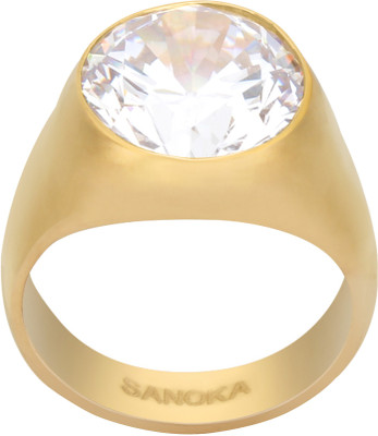 Sanoka 11.5 Ratti Alloy Zircon Ring
