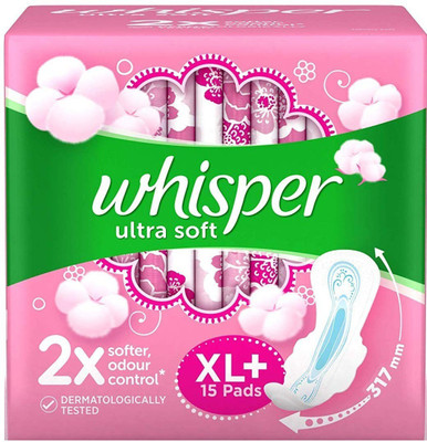 Whisper Ultra Soft XL+15 Sanitary Pad Sanitary Pad