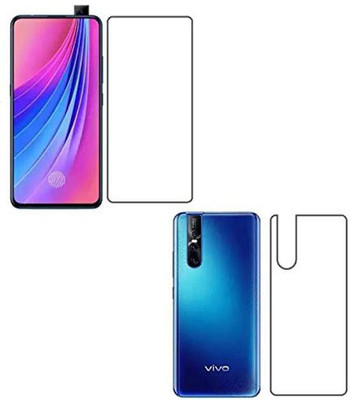 SOLIVAGANT Front and Back Tempered Glass for Vivo v15 Pro(Pack of 2)