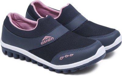ASIAN Riya-04 Sports,Gym,Casual,Walking Running Shoes For Women(Navy, Pink)