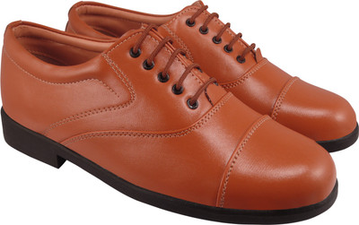 action ME432 Lace Up For Men(Tan , 5)