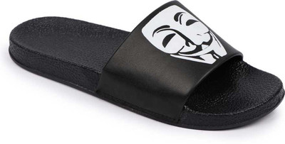 Beonza Men Slides(Black , 6)