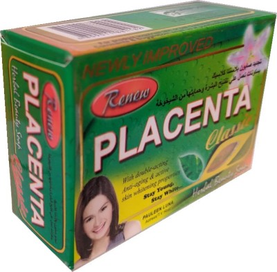 RENEW Placenta Classic Herbal Beauty Soap For Glow And Radiance Skin(135 g)