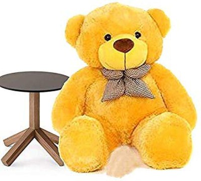 ANU TOYS Soft Teddy Bear with Heart - 2 Feet (60 cm, Yellow)  - 24 inch(Yellow)