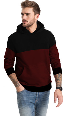 JUGULAR Full Sleeve Color Block Men Sweatshirt