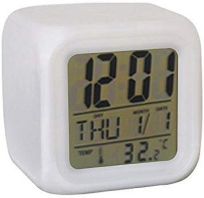 Meraki Wonder Digital White Clock