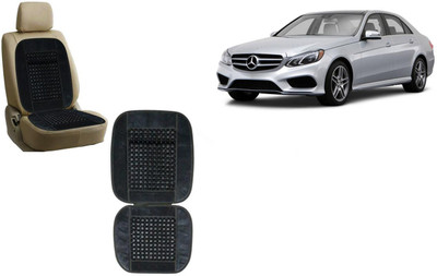 Auto Kite Wooden Bead, Velvet Seating Pad For  Mercedes Benz E350(Car, Home and Office Grey)