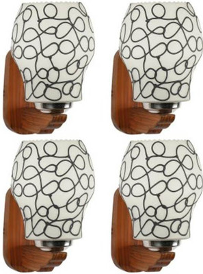 TrendyHouse Uplight Wall Lamp Without Bulb(Pack of 4)
